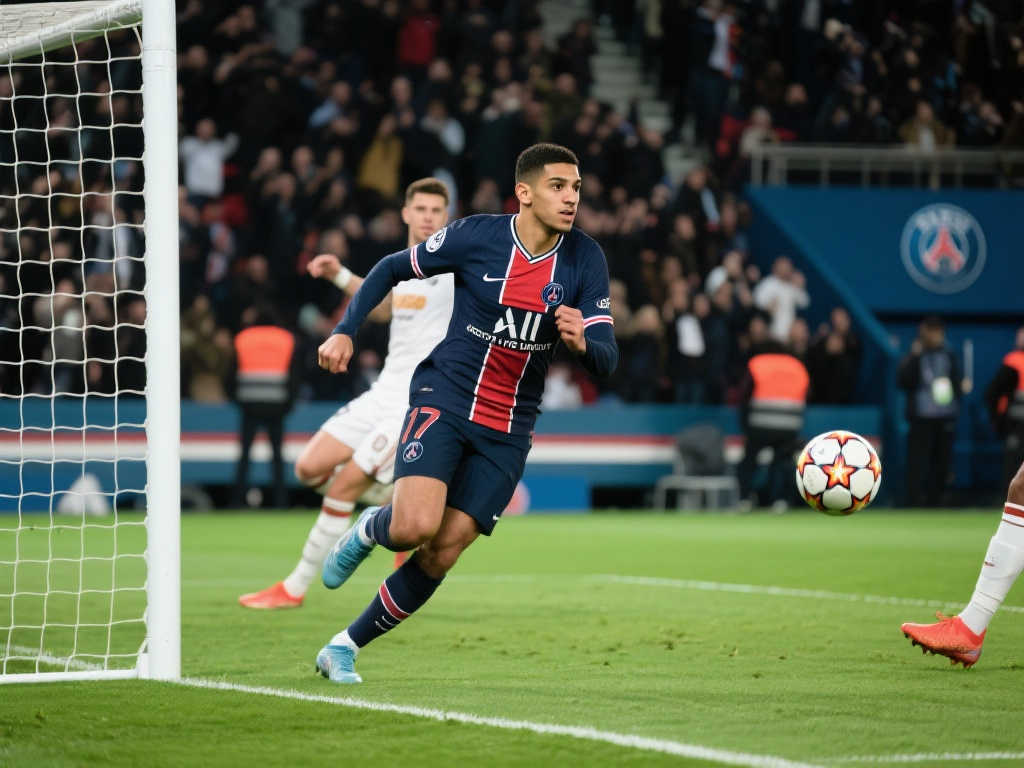 阿什拉夫关键破门，荣膺巴黎对阵阿森纳全场最佳球员