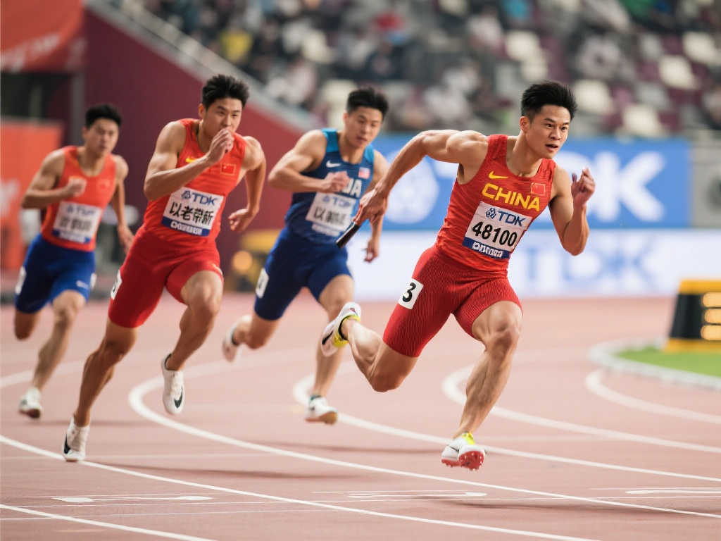 全国田径大奖赛：35岁苏炳添领衔男子4x100米接力勇夺金牌！
